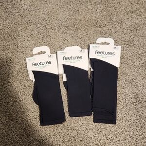 Men's Plantar Fasciitis Relief Compression Socks - Black